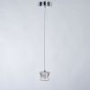 Светильник подвесной Delight Collection Glacier (Глациер) MD15030039-1A chrome
