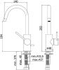 Смеситель Paffoni Light LIG078ROSE на раковину золото