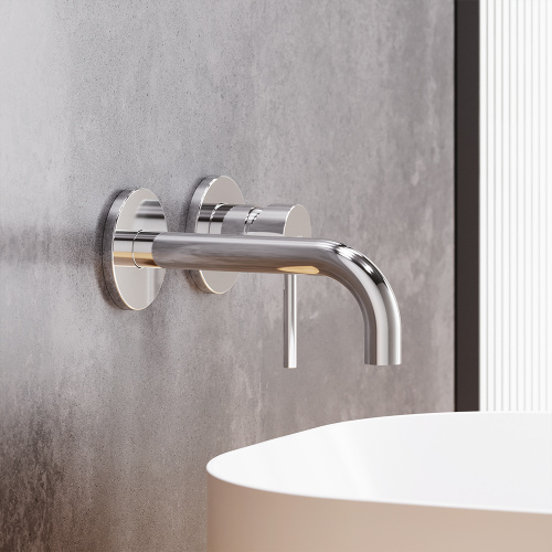 Смеситель Damixa Scandinavian Pure 360260000 встраиваемый в стену хром - фото 3