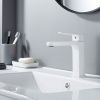 Смеситель Shevanik S4501C на раковину белый
