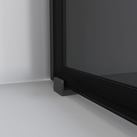 Душевой уголок Niagara Nova NG-2823-34BLACK 90х90 стекло тонированное профиль черный без поддона