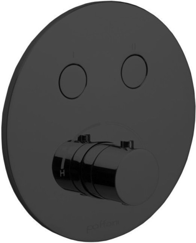 Смеситель для душа Paffoni Compact Box CPM018NO встраиваемый в стену черный