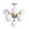 Люстра на штанге Arte Lamp FOBOS A2704PL-9SG