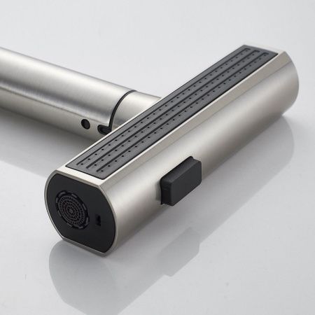 Смеситель для кухни Shevanik S263L на мойку сатин