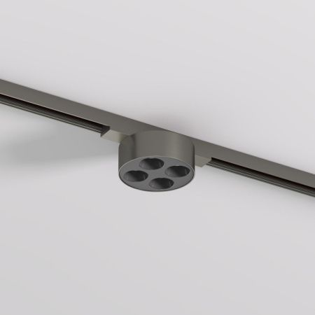Трековый однофазный светильник Denkirs Shine grill (Схине грилл) DK5772-DN