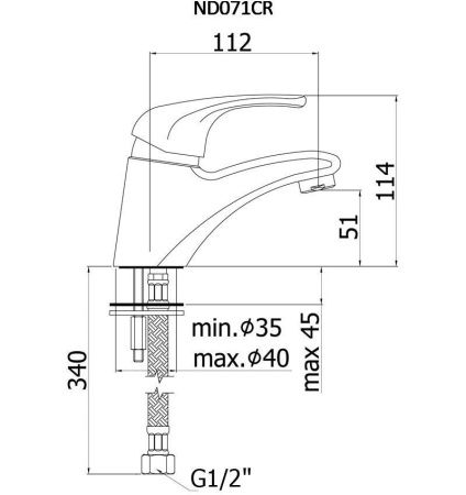 Комплект смесителей Paffoni Nettuno Due 255120 хром