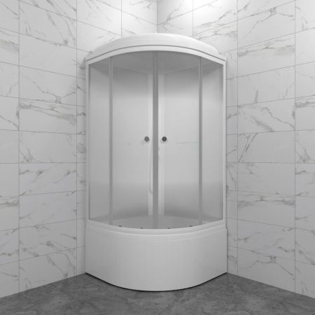 Душевая кабина Тритон Лайт Щ0000061838 90х90 четверть круга с крышей ориентация универсальная