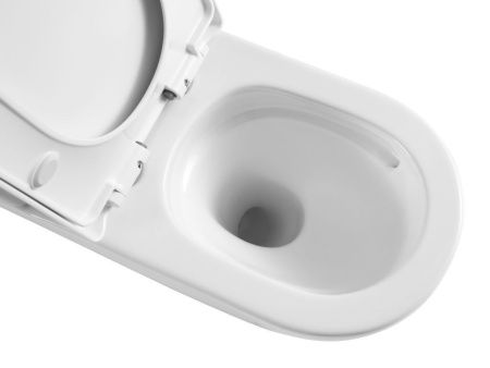 Унитаз-компакт напольный с бачком Iberica Blanca Bilbao maxi IB.BLM.124.1B1 белый с сиденьем микролифт безободковый смыв торнадо