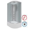 Душевая кабина Niagara Classic 23101424LG 120х80 асимметричная с крышей ориентация левая