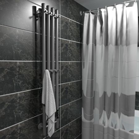 Полотенцесушитель электрический Маргроид Inaro Inaro-12018-1049-7024R 20х120 серый