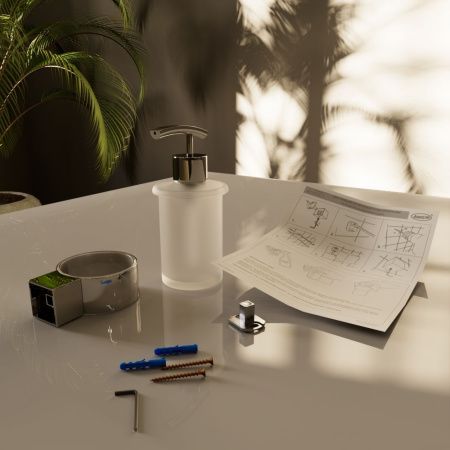 Дозатор для жидкого мыла Altasan Лотос ЛТ80Х