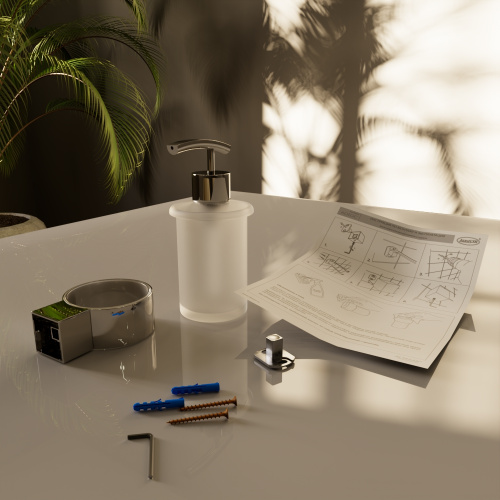 Дозатор для жидкого мыла Altasan Лотос ЛТ80Х - фото 4