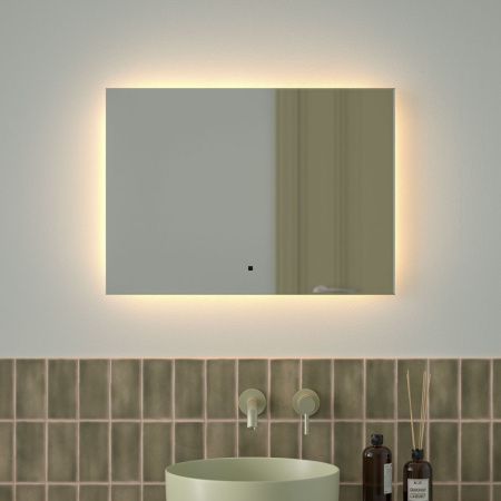 Зеркало с подсветкой Defesto GLOW DF 2514RH 70х50 подвесное