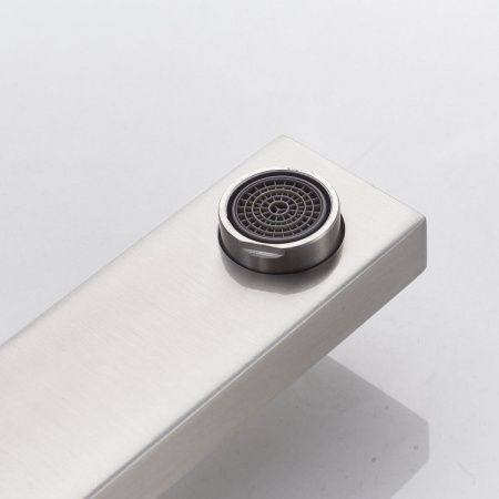 Смеситель для раковины Shevanik S7011L на столешницу сатин