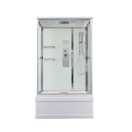 Душевая кабина AvaCan V V5012 120х90 прямоугольная с крышей ориентация универсальная