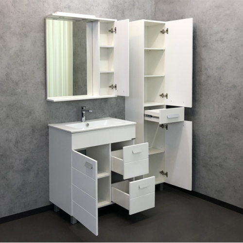 Тумба с раковиной Comforty 00-00001643CF 75,5x46,5x87,5 - фото 5