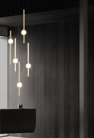 Светильник подвесной Delight Collection MD21001050-1A black/gold