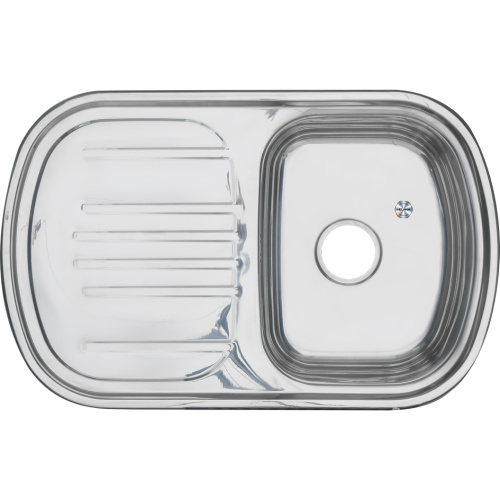 Кухонная мойка Melana 231 t (*10) 77x49 цвет хром - фото 2