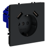 Розетка с USB, А+А VOLTUM S70 VLS040407
