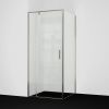 Душевой уголок Wasserkraft Spree 14P 14P19 100х100 стекло прозрачное профиль никель без поддона