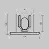 Комплект заглушек Maytoni Led Strip 642068