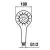 Душевая лейка Laufen Mytwin HF939028100000 цвет хром