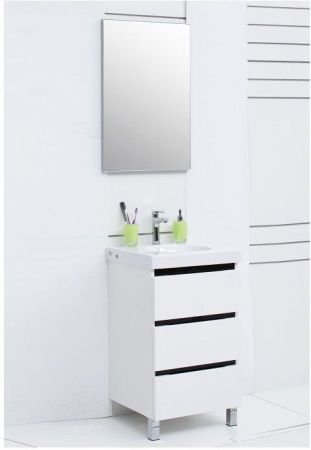 Зеркало De Aqua Сильвер 00258830 50х90 подвесное