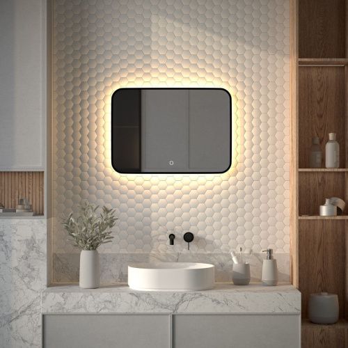 Зеркало с подсветкой Defesto AURA DF 2974SH 70х50 подвесное - фото 3