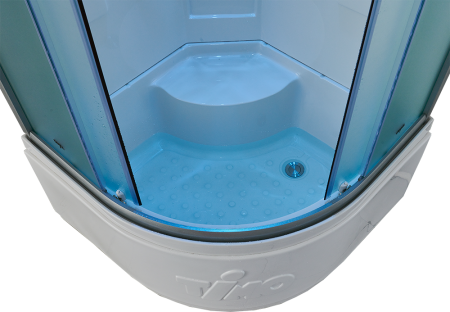 Душевая кабина Timo Standart T-5502LГ/М-T-CT55-T-CH/C 120х85 асимметричная с крышей ориентация левая