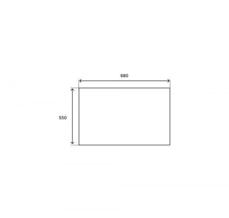 Экран боковой для ванны Veedi 13700070