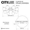 Люстра потолочная Citilux Адам Смарт CL228A183