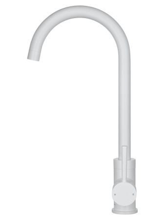 Смеситель для кухни Wonzon & Woghand WW-A21102-MW на мойку белый