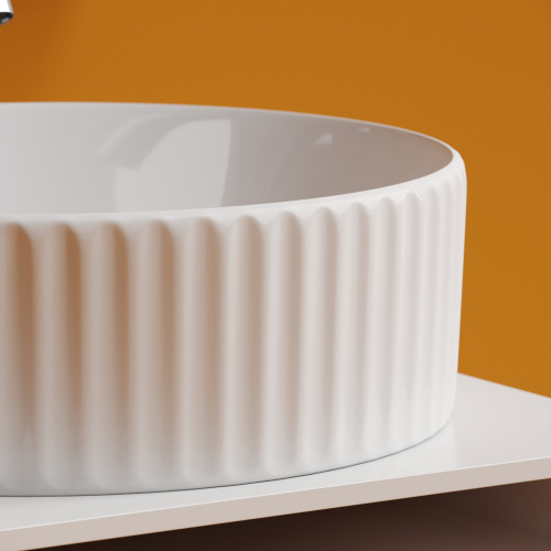 Раковина Ceramica Nova ELEMENT 36 см CN6057 накладная цвет белый - фото 2