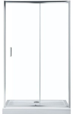 Душевая дверь Aquanet SD-1200A 120х190 стекло прозрачное профиль хром глянцевый