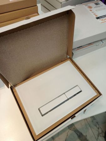 Клавиша смыва механическая KK POL Vitrum Grande V1 SPP/105/0/K цвет белый