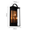 Уличный настенный светильник Favourite Lume (Луме) 4299-3W
