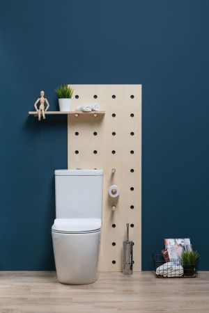 Чаша унитаза напольная Aquanet Cetus CETUS-C1 цвет белый без бачка с сиденьем микролифт безободковая каскадный смыв