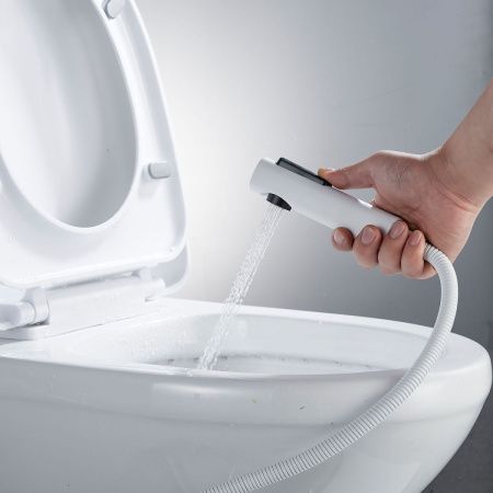 Гигиенический душ со смесителем Shevanik S43C S4305C-1 белый