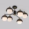 Люстра на штанге Eurosvet Nocciola (Ноцциола) 70106/6 черный Smart