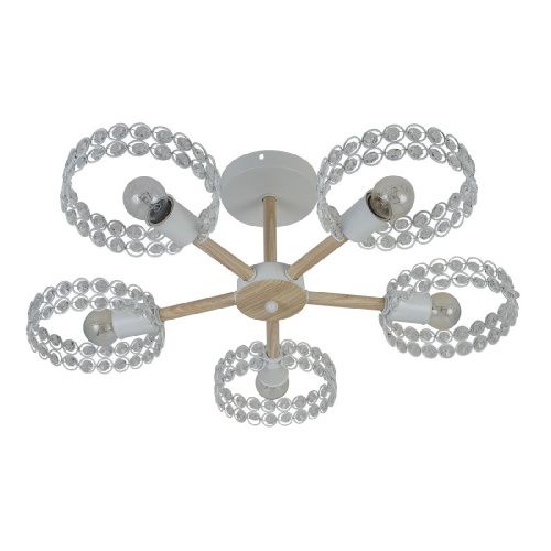 Люстра на штанге Escada Banjo (БанДжо) 679/5P White - фото 2