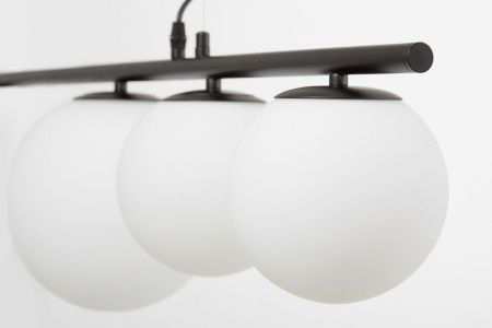 Светильник подвесной Lumina Deco Baristica (Баристица) LDP 6012-5 BK+WT