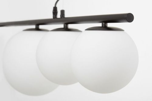 Светильник подвесной Lumina Deco Baristica (Баристица) LDP 6012-5 BK+WT - фото 3