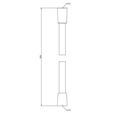 Душевой шланг Gessi Technical Accessories 01637#727 латунь