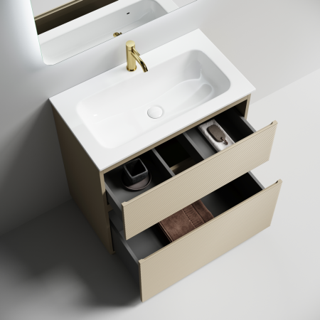 Тумба под раковину Sancos FOLK Floor FL80FCP 80х40 напольная цвет бежевый