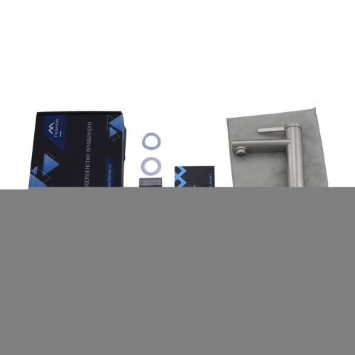 Смеситель Fashun A51130 на раковину сатин - фото 4