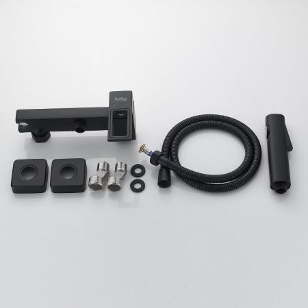 Гигиенический душ со смесителем Raffine F0596H-1 черный