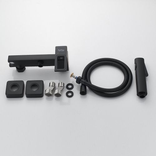 Гигиенический душ со смесителем Raffine F0596H-1 черный - фото 4