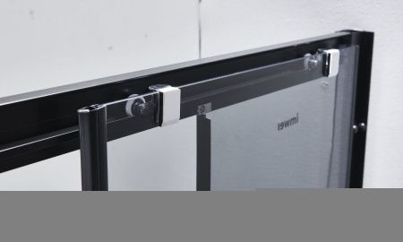 Душевой уголок Timo Imwei YL-9002B 90х90 стекло матовое профиль хром с поддоном