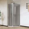 Душевой уголок Vincea City VSQ-5CT900MT 90х90 стекло текстурное профиль хром без поддона