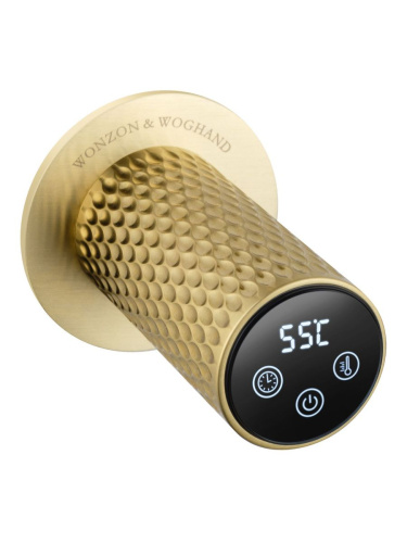 Полотенцесушитель электрический Wonzon & Woghand München WW-A355-BG 50х65 золото - фото 4